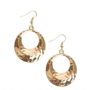 Paparazzi earrings, goldstone